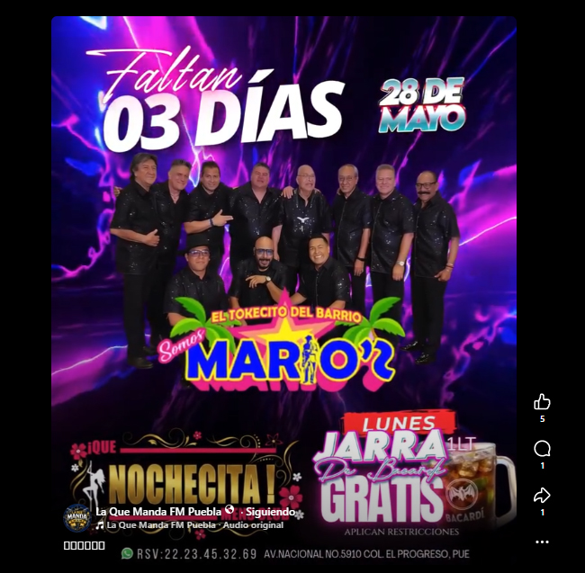 Allá nos vemos… Solo faltan 3 Dias!